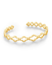 Load image into Gallery viewer, Abbie Cuff Bracelet in Gold
