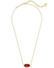 Load image into Gallery viewer, Elisa Necklace in Dark Red

