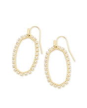 Load image into Gallery viewer, ELLE OPEN FRAME EARRINGS
