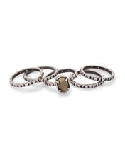 Load image into Gallery viewer, REYA STACKED STONE RINGS
