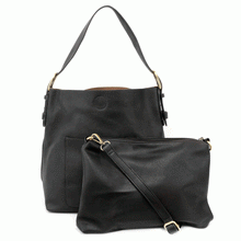 Load image into Gallery viewer, Classic Hobo Handbag 2 in 1
