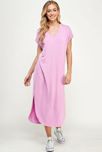 Load image into Gallery viewer, Everyday Butter Soft V-Neck Maxi in Pink
